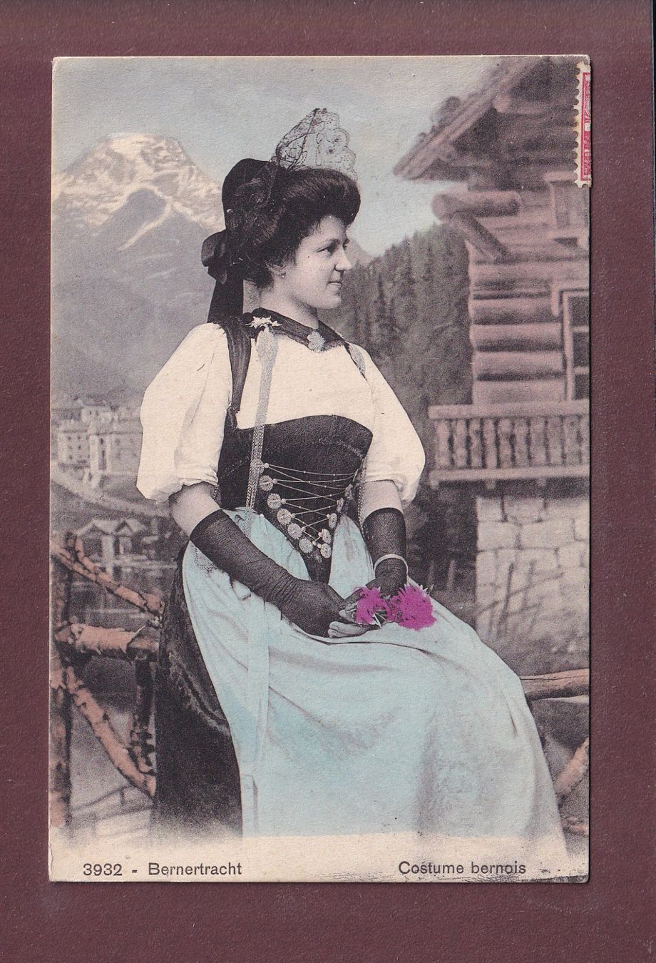 Cartoline postali: BERN - Tracht - 1909 – Usato da Pully venduto da nicecards
