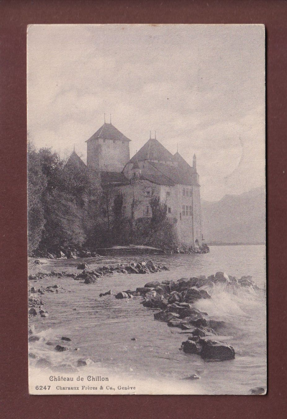 Cartes postales: Château de CHILLON - 1908 – D'occasion à Pully par nicecards