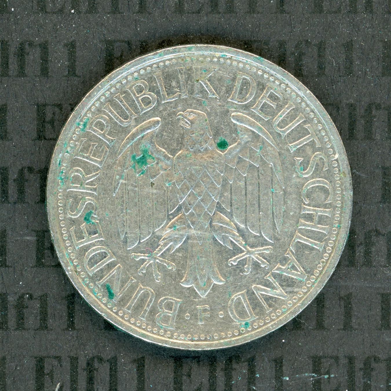 Tutti le monete: DEM___1.00 1984F -vz 1 Deutsche Mark – Usato da Widnau venduto da Elf11 1