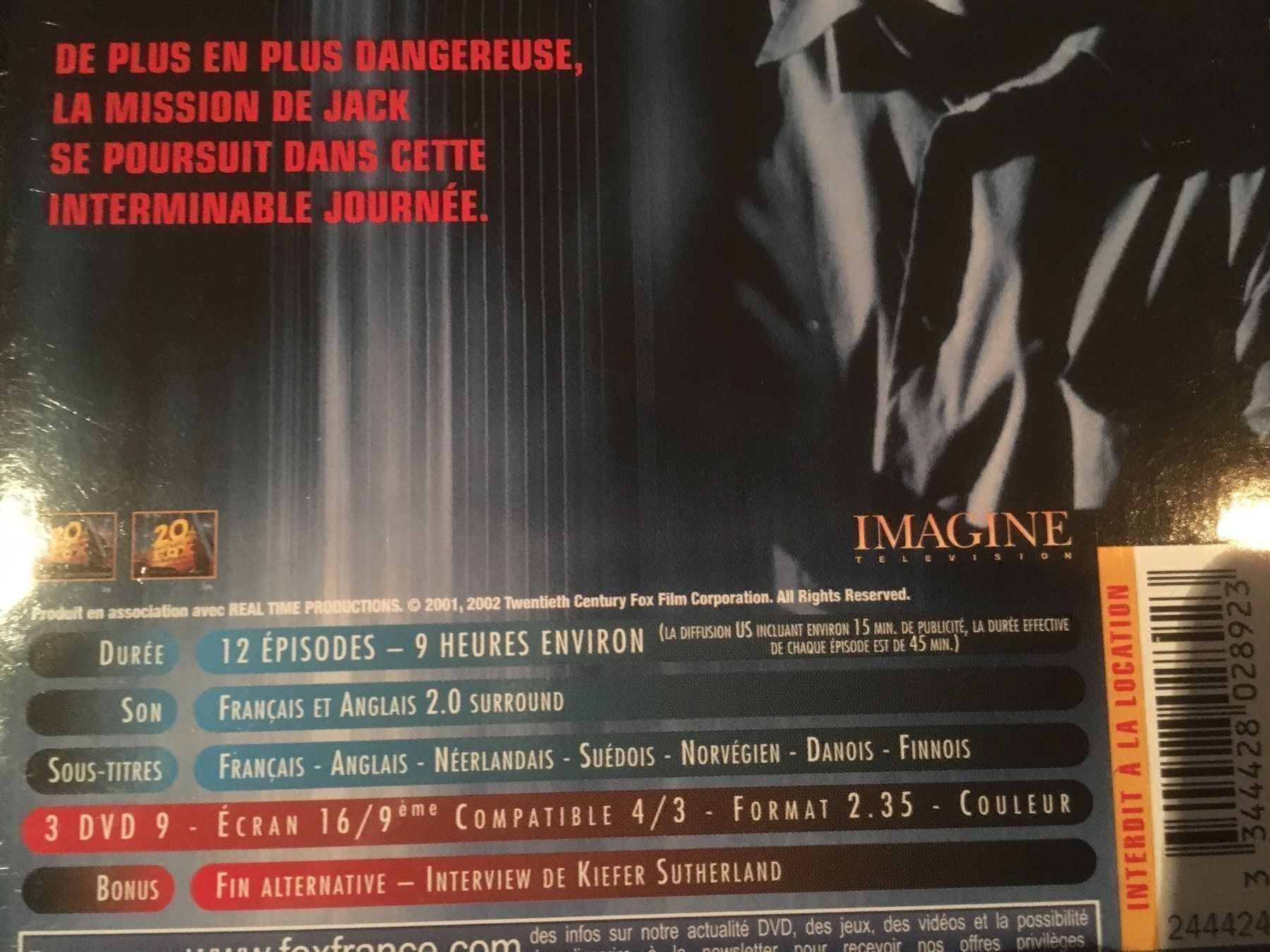 Tutti i DVDs: 24 heures chrono -  Saison 1 / Partie 2 – Usato da Basel venduto da magot58 2