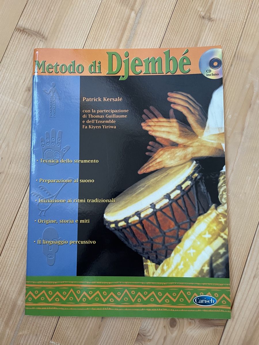 Libri: Djembé-Methode mit CD (auf Italienisch) – Nuovo e nell'imballaggio originale da Biel/Bienne venduto da ilariareda