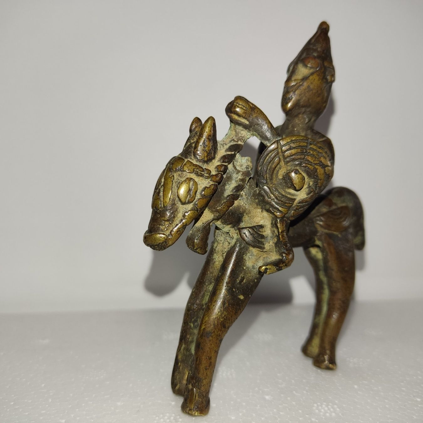 Statuette: Dogon Reiter Figur, 10 cm Hoch – Usato da Rieden SG venduto da res1291 3