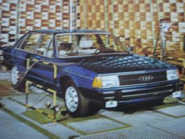 Autoprospekt AUDI 100 von 1976
