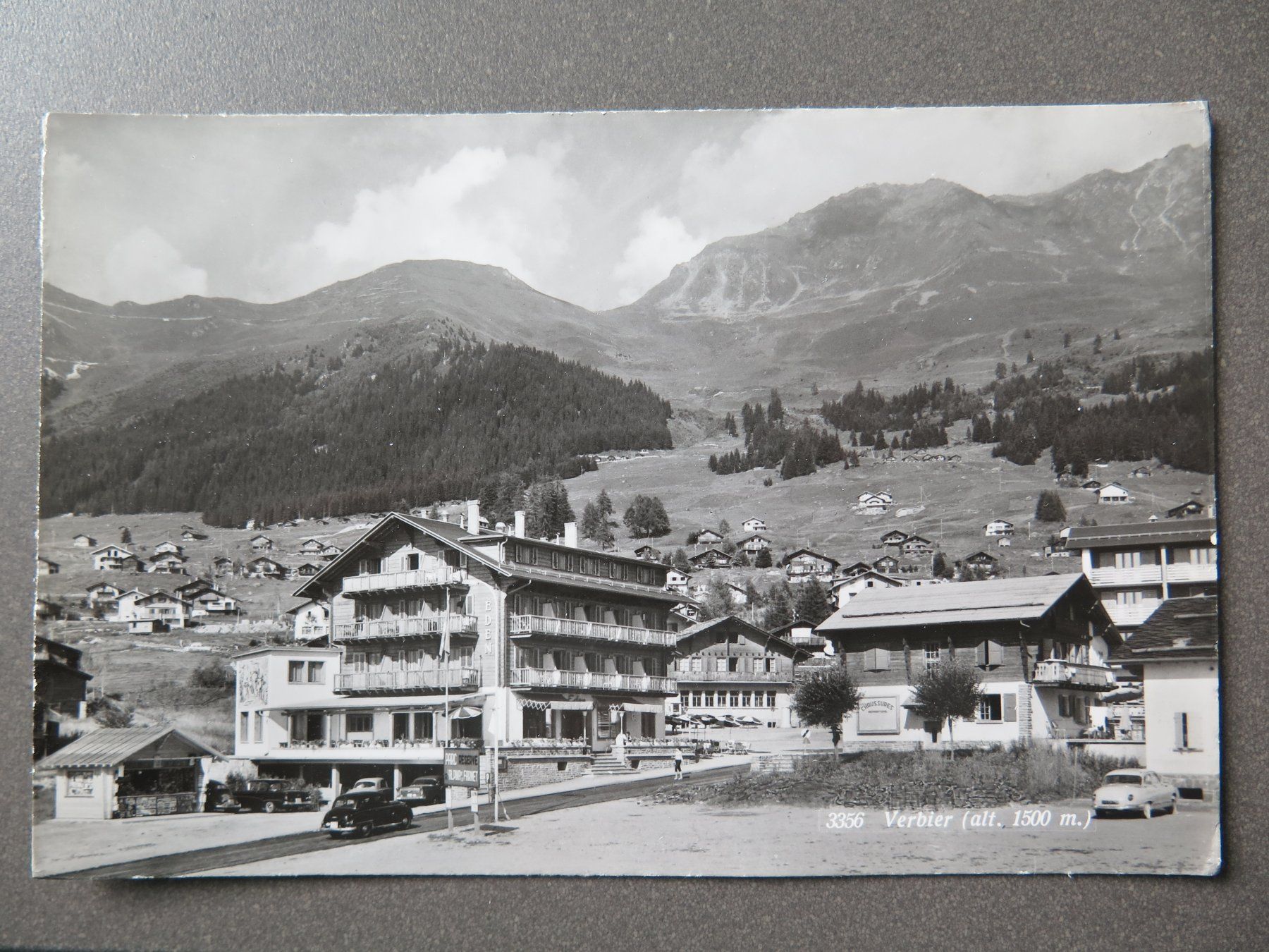 Ansichtskarten: VERBIER - NR. 3356 (MARCEL ROUGE, LAUSANNE) – Gebraucht aus Wittenbach von lipasal