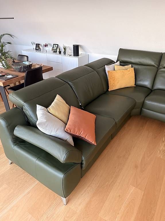 Musterring Divani: Ledersofa mit Relaxfunktion - Musterring 9110 – Usato da Uster venduto da jas_bgh6 3