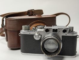 Leitz Leica IIIf & Summitar 5cm & Tasche