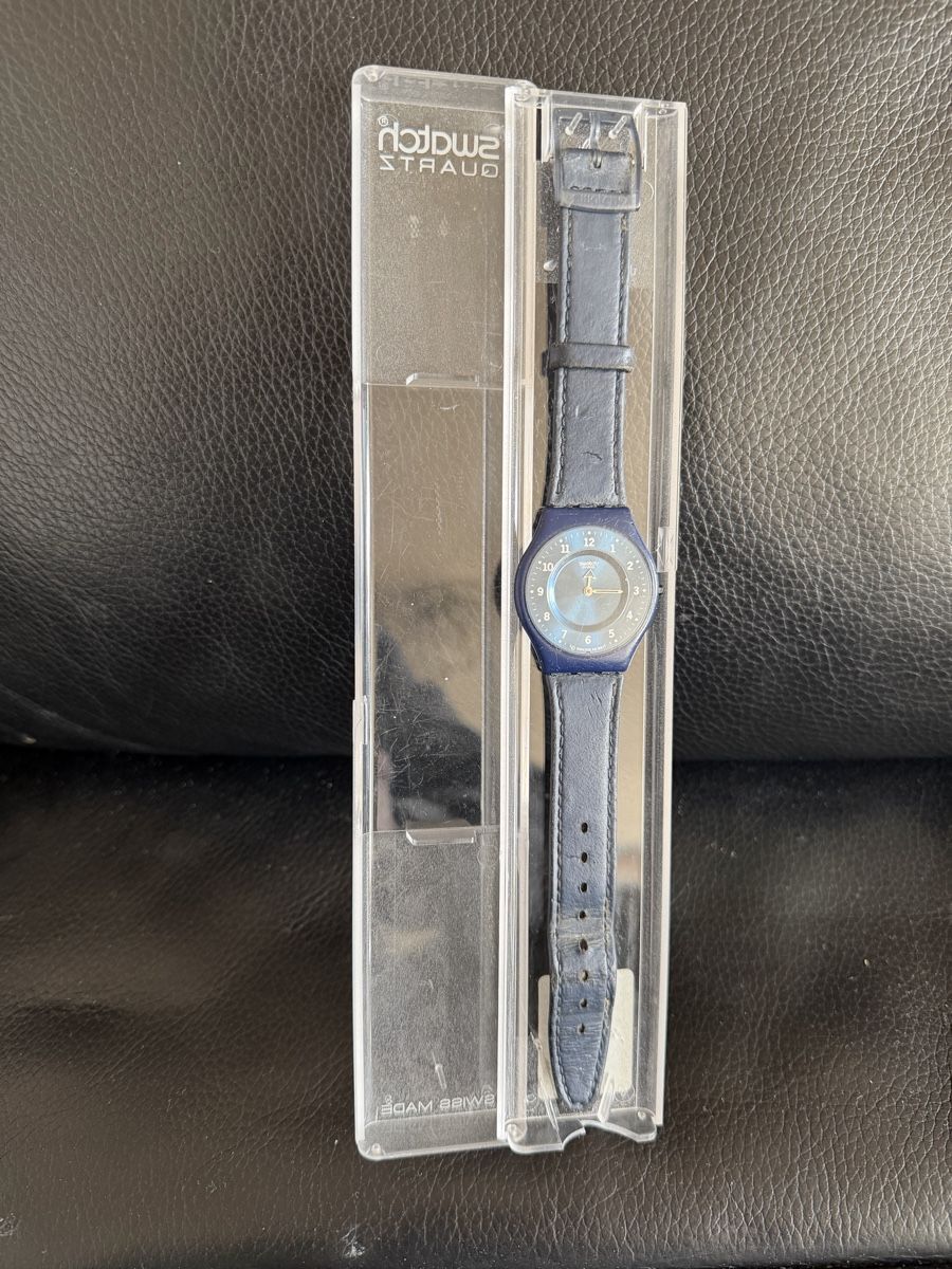 Swatch Orologi: Swatch vintage bleu marine – Usato da Lausanne venduto da Pascal9999