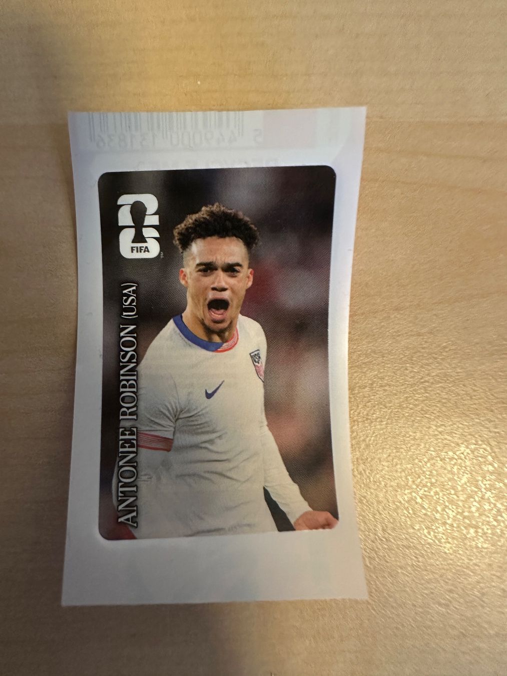 Coca-Cola Sammelbilder & Trading cards: Antonee Robinson (USA) Coca-Cola Bild – Neu (gemäss Beschreibung) aus Arlesheim von Kunst-Krempel
