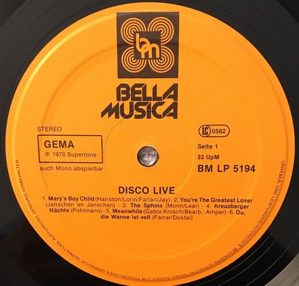 Dischi in vinile: Disco Live (LP) – Usato da Grüningen venduto da azulgrisvinyl 2