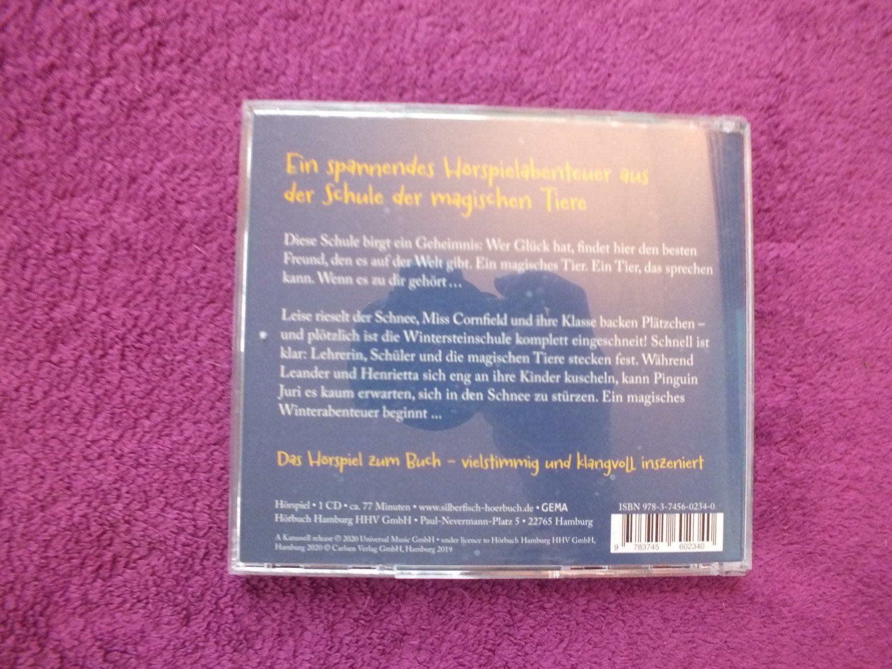 CD: Die Schule der magischen Tiere - Eingeschneit - CD – Usato da Müllheim Dorf venduto da Seeeule01 1