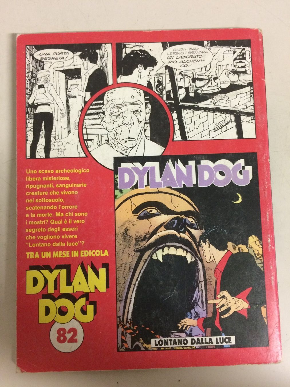 Comics: DYLAN DOG # 81 JOHNNY FREAK  Sergio Bonelli 1993 – Gebraucht aus Vezia von Aquarius_Age 1