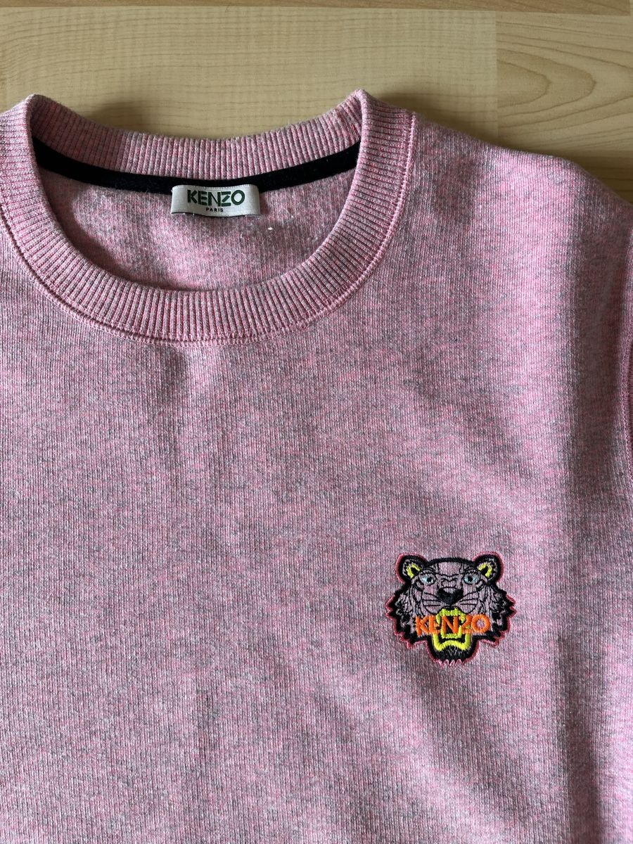 Kenzo Maglioni & Felpe: Kenzo Pullover, Grösse M, Rosa mit Tiger, Herren – Nuovo (secondo la descrizione) da Zug venduto da Nickwalks999 1