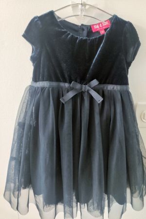 Sehr schönes Kleid, Dunkelblau, Gr92