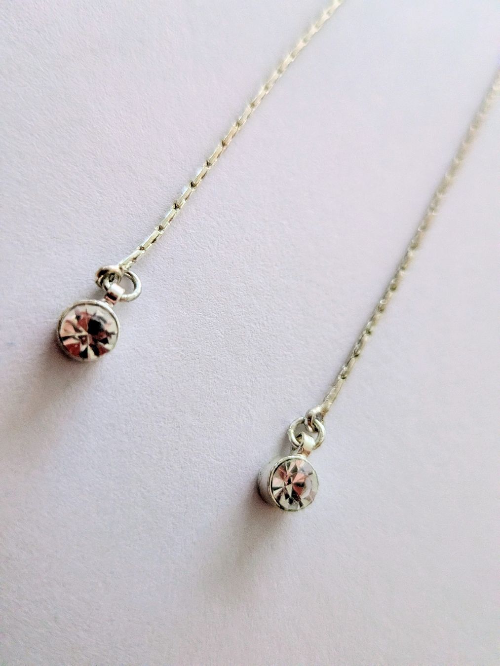 Ohrringe & -stecker: Long silver earrings  – Gebraucht aus Lachen SZ von joa_rf9n 1