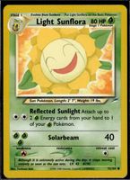 Light Sunflora Neo Destiny 72/105 Pokemon EN Unlimited