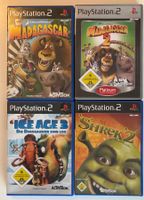 PS2 GAMES, 4STK., PLAYSTATION 2, SPIELE-KONVOLUT, FILME