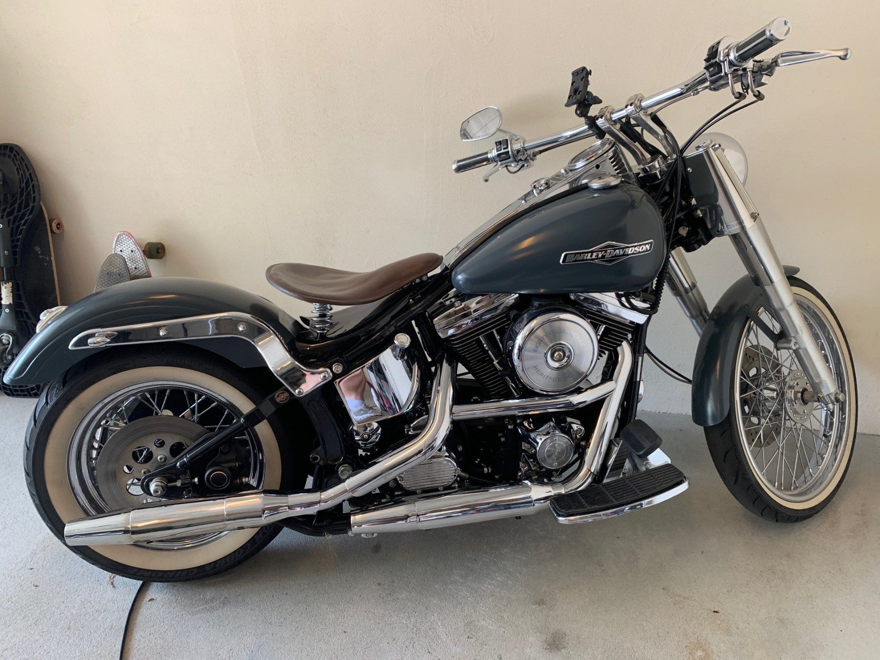 Harley-Davidson Chopper: Harley Davidson old school bobber 1992 – Usato da Wängi venduto da Guni70 6
