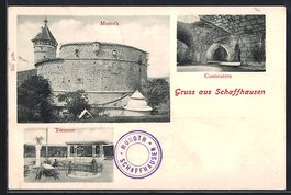Schaffhausen, Munoth, Casematten und Ter