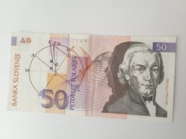 50 Tolarjev Banka Slovenije