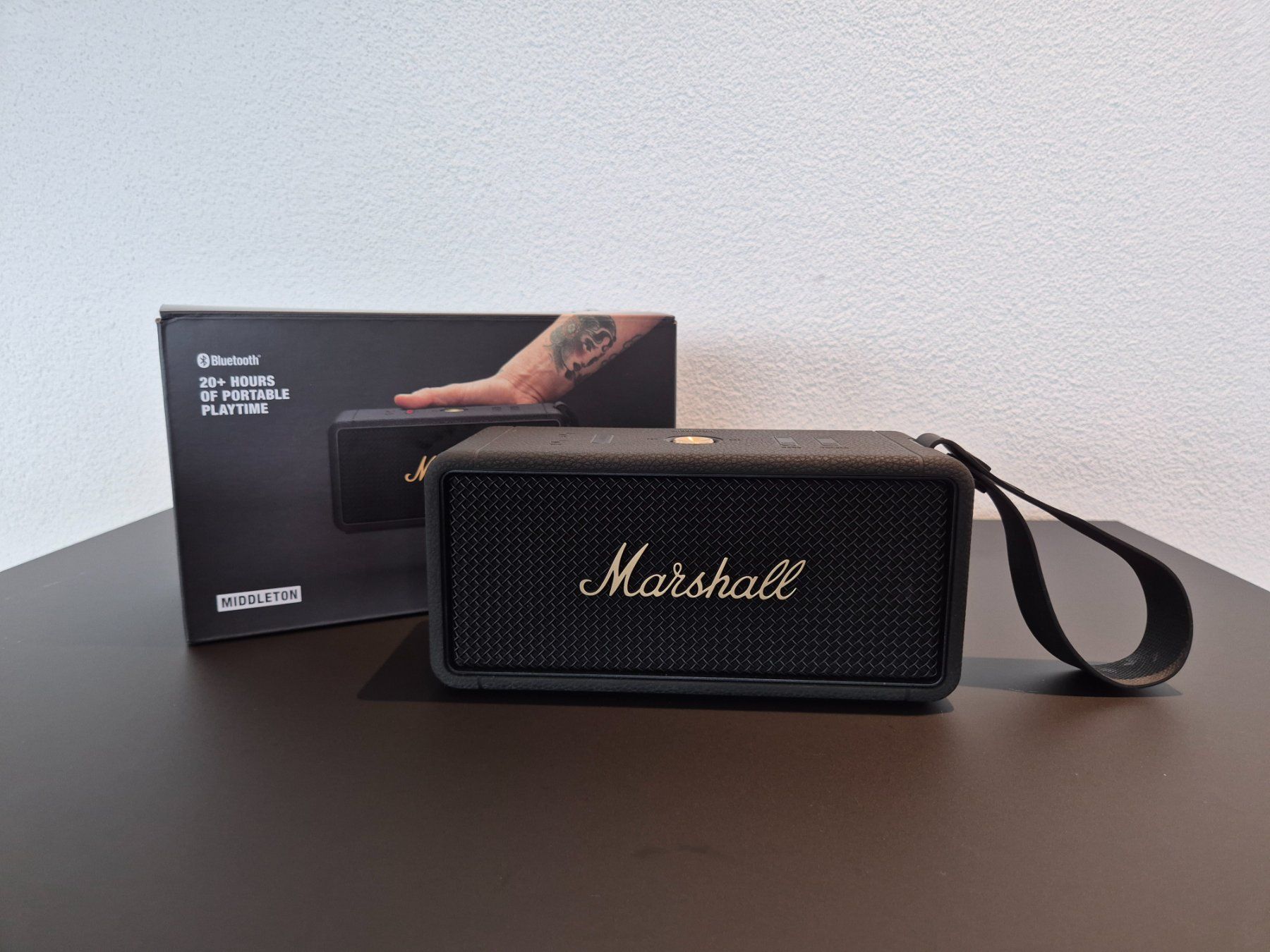 Marshall Casse acustiche: Marshall Middleton Bluetooth Speaker - [Black] - IP67 – Usato da Dübendorf venduto da ott_xmg2