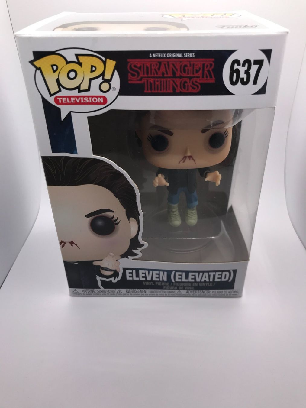 Funko Statuette: Funko POP - 637 - Eleven ( Elevated ) - Stranger Things – Usato da Allschwil venduto da Bullach