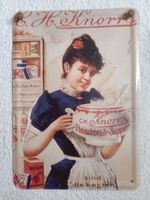 Blechschild 'Knorr'