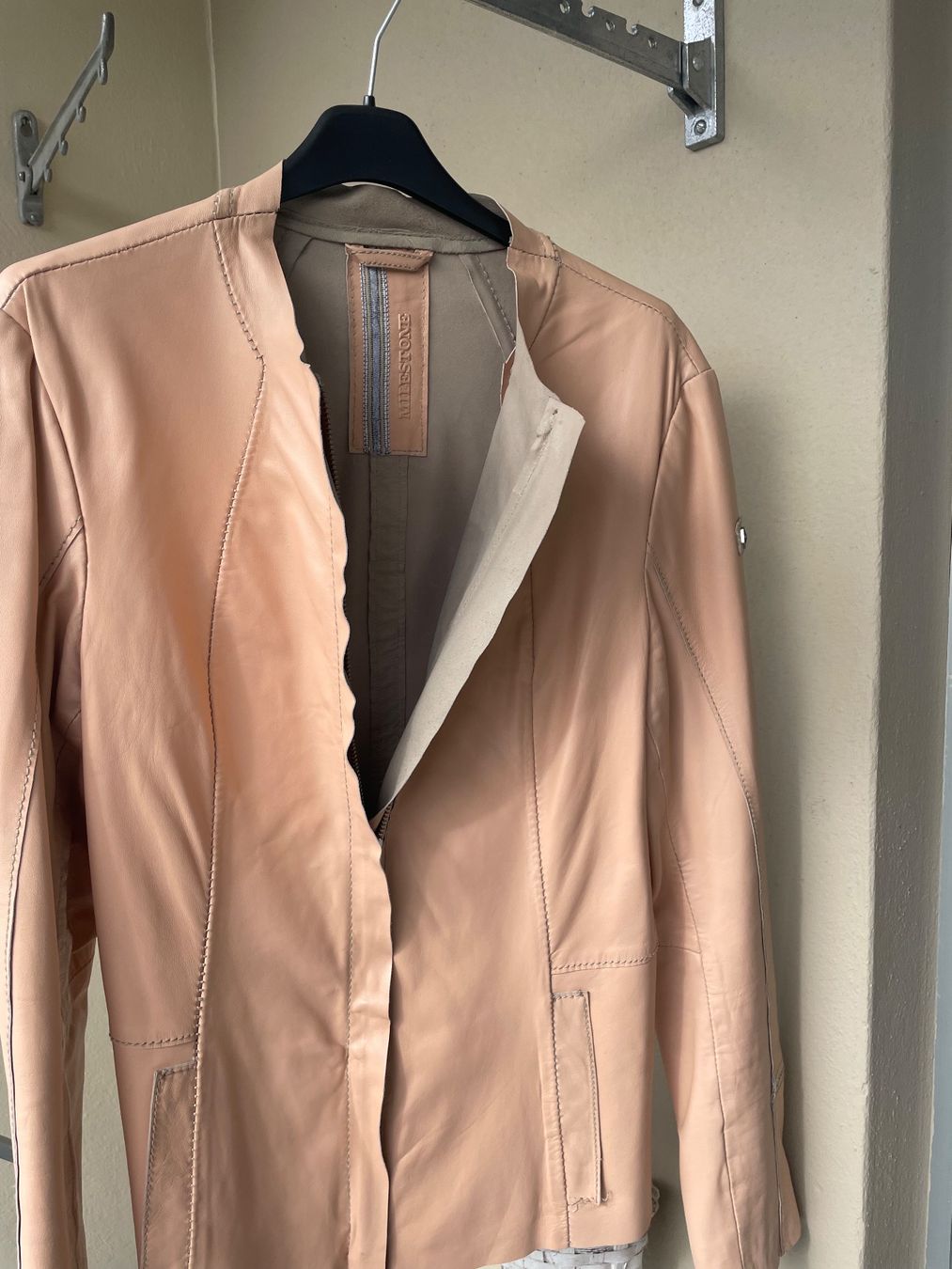 Jacken: Elegante Echtleder Jacke,Milestone Gr .38, – Gebraucht aus Hünibach von Falken83 3