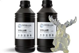 2x PrimaCreator Value UV DLP Resin Harz 1000 ml Clear