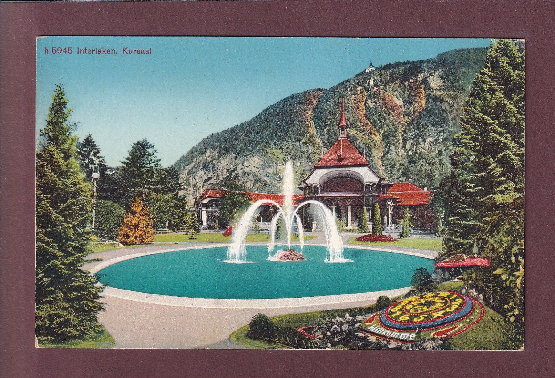 Cartes postales: INTERLAKEN - Kursaal – D'occasion à Pully par nicecards