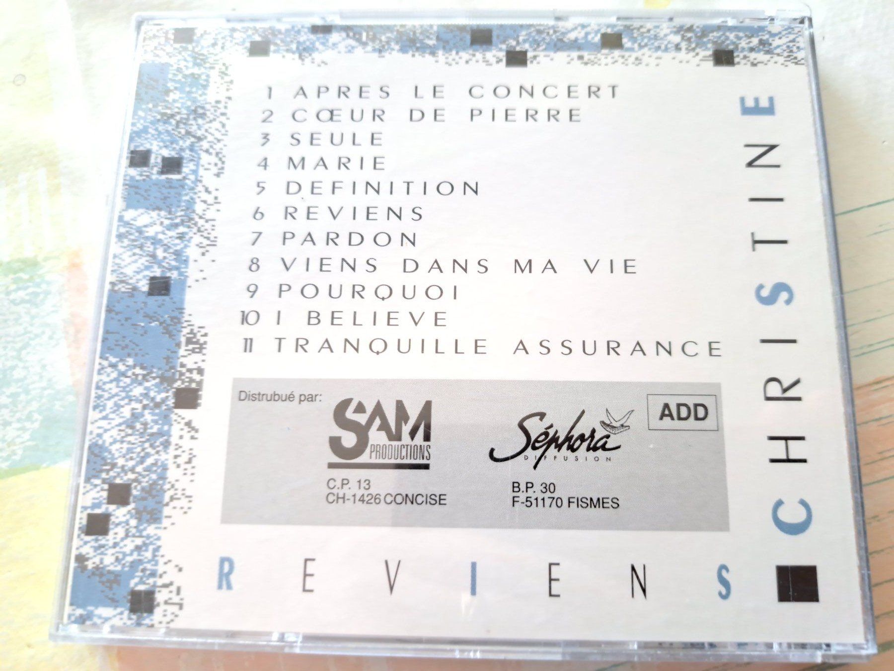 CD: Cd Christine - Reviens  – Usato da Pully venduto da bro_n52j 1