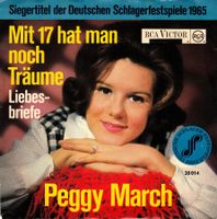 Peggy March Vinyl Single von 1965 Club-Edition