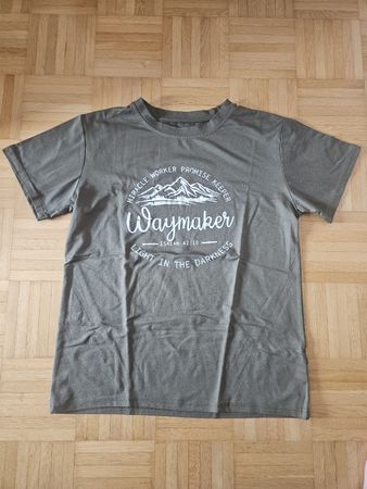 T-Shirt Waymaker Aufdruck Grösse M guter Zustand