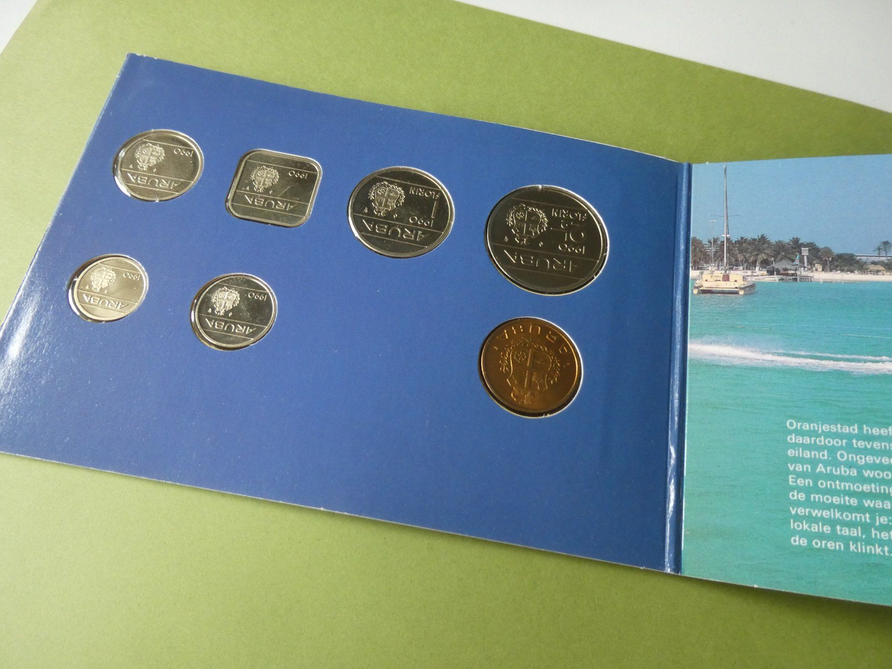 Toutes les monnaies: Aruba 1990, Muntset Aruba Fleur de coin – D'occasion à Hinterforst par Rohusri 2