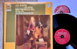 Bach Janos Starker Intégrale Des Six Suites Pour Violoncello