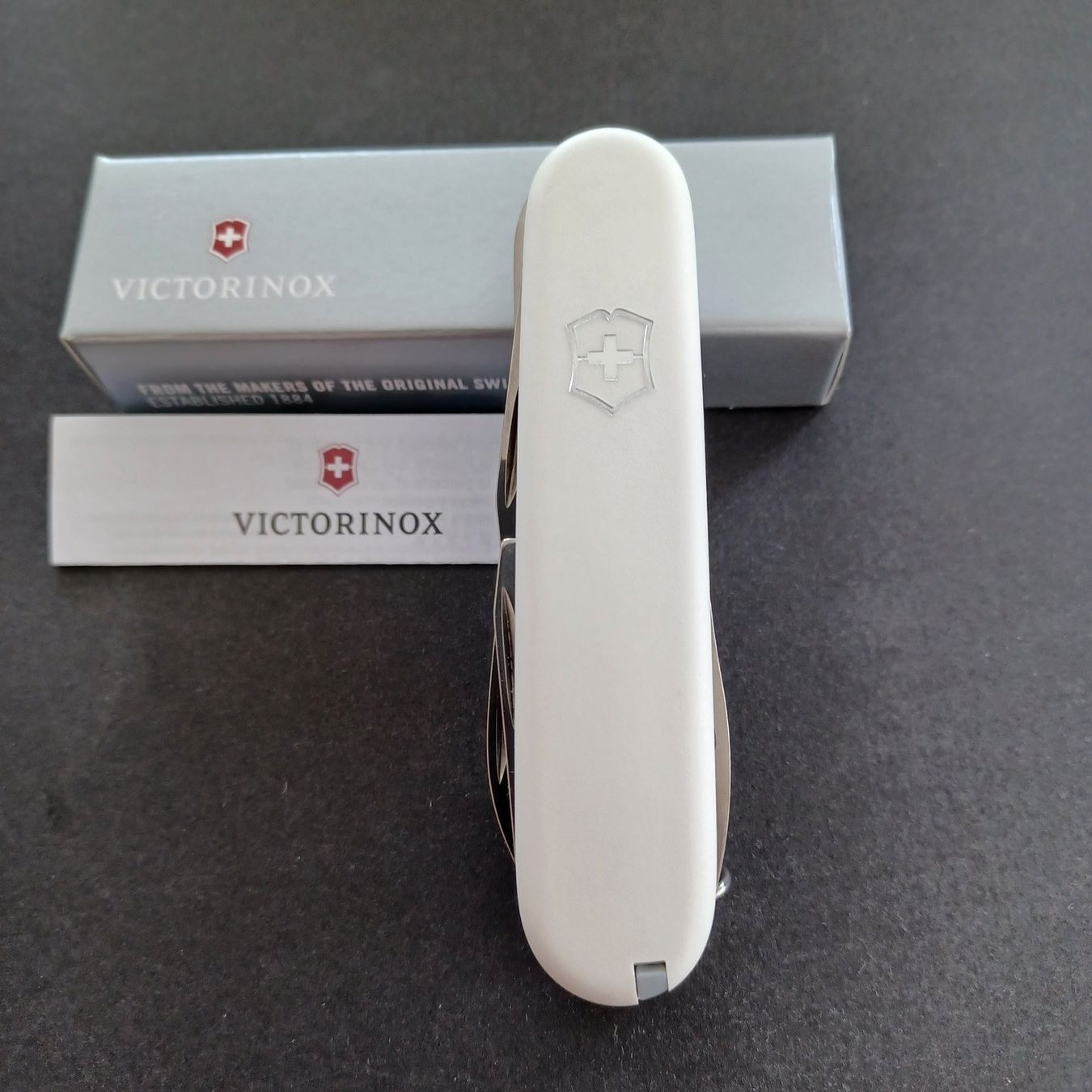 Victorinox Taschenmesser: Victorinox Camper Farbe Weiss – Neu (gemäss Beschreibung) aus Balgach von VicAlox 2