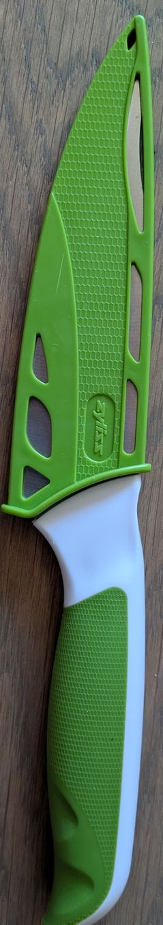 Zyliss Coltelli da cucina: Zyliss Universalmesser mit Klingenschutz sehr gut  – Nuovo (secondo la descrizione) da Bern venduto da der-waldgang