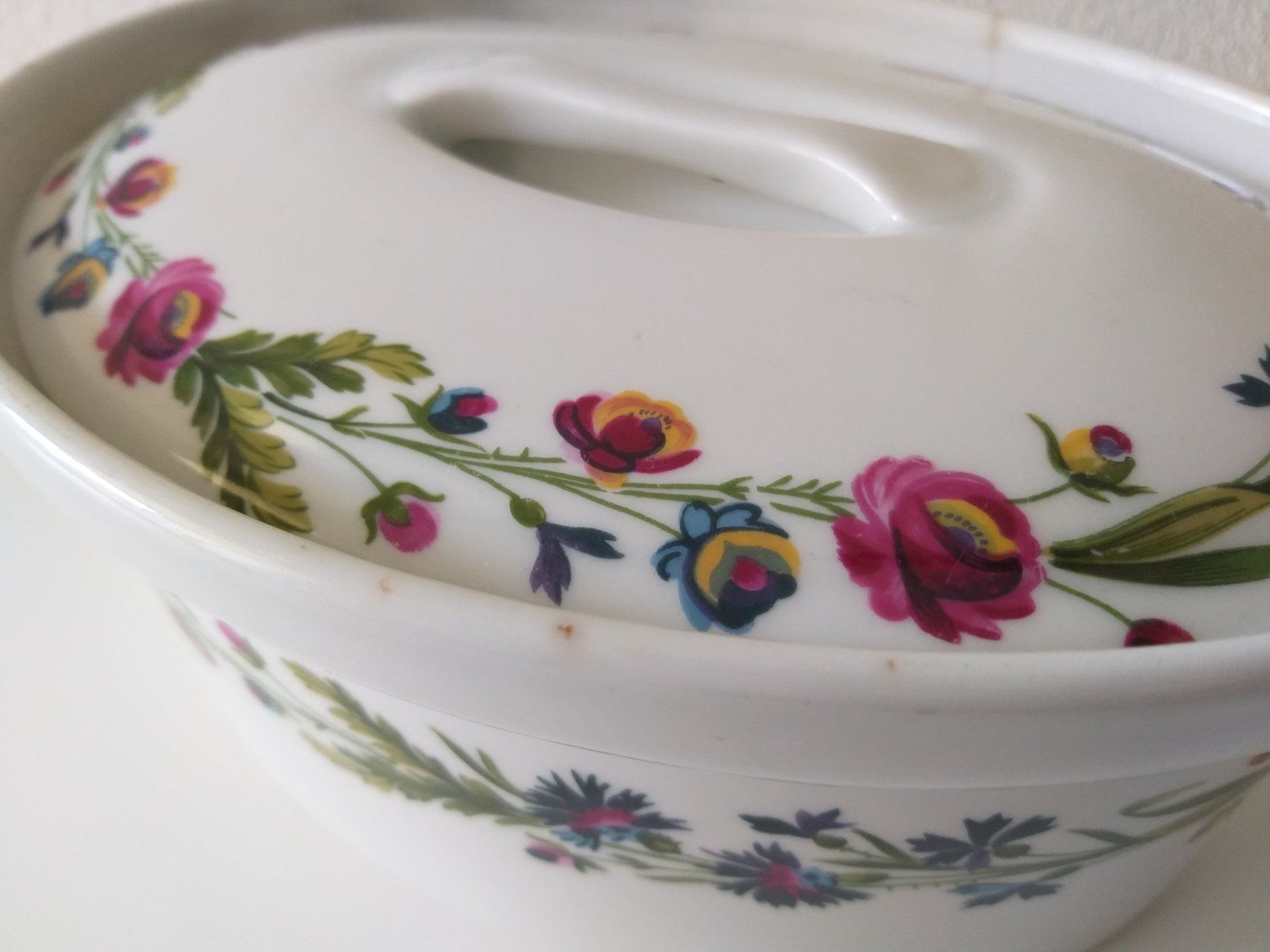 Teglie da forno: PORCELAINE DE PARIS Terrine – Usato da Cossonay-Ville venduto da Les_1001_perles 5