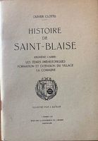 Histoire de Saint-Blaise - Deuxième cahier