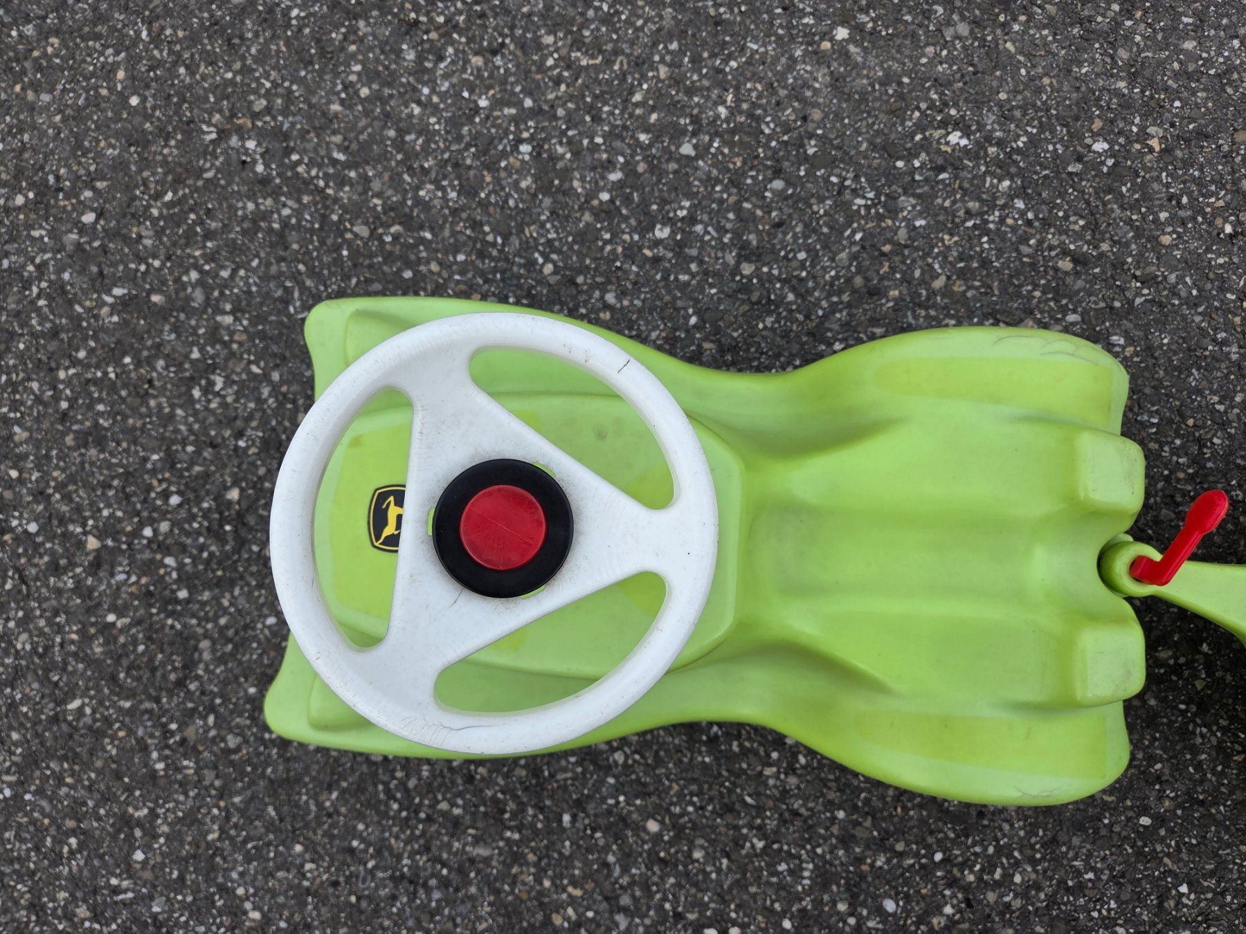 Big Fahrzeuge für Kinder: Big Bobby Car grün mit Anhänger – Gebraucht aus Heinrichswil von frankie19860 1