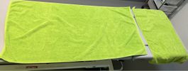 Frotteetuch, Massagetuch 34 grün, lime