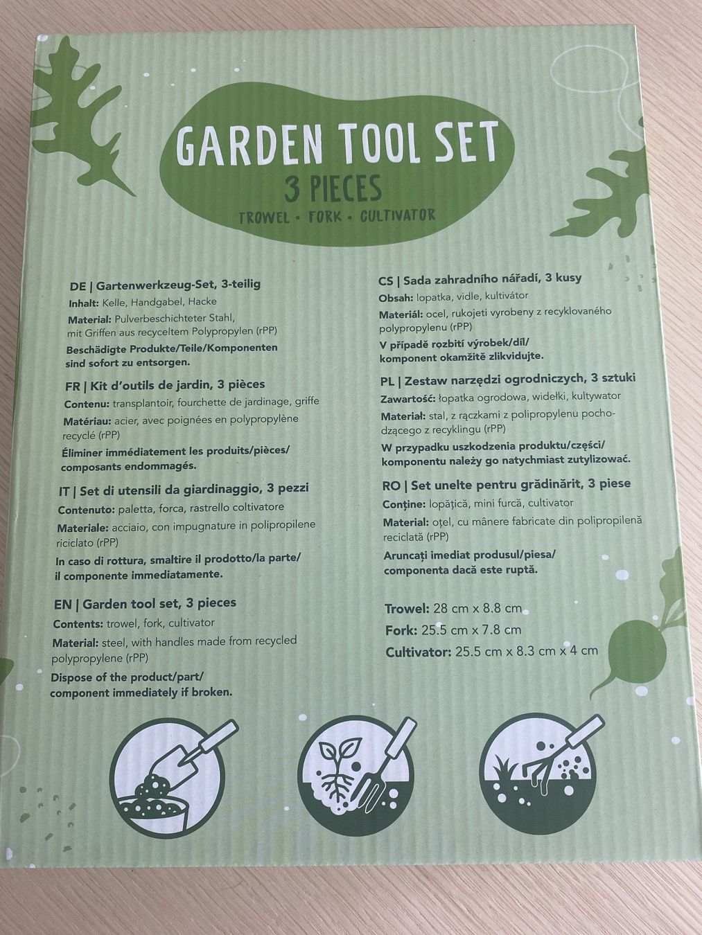 Tutti gli attrezzi: Ensemble outils jardin enfant NEUF – Nuovo e nell'imballaggio originale da Delémont venduto da Ma_LoU.01 1