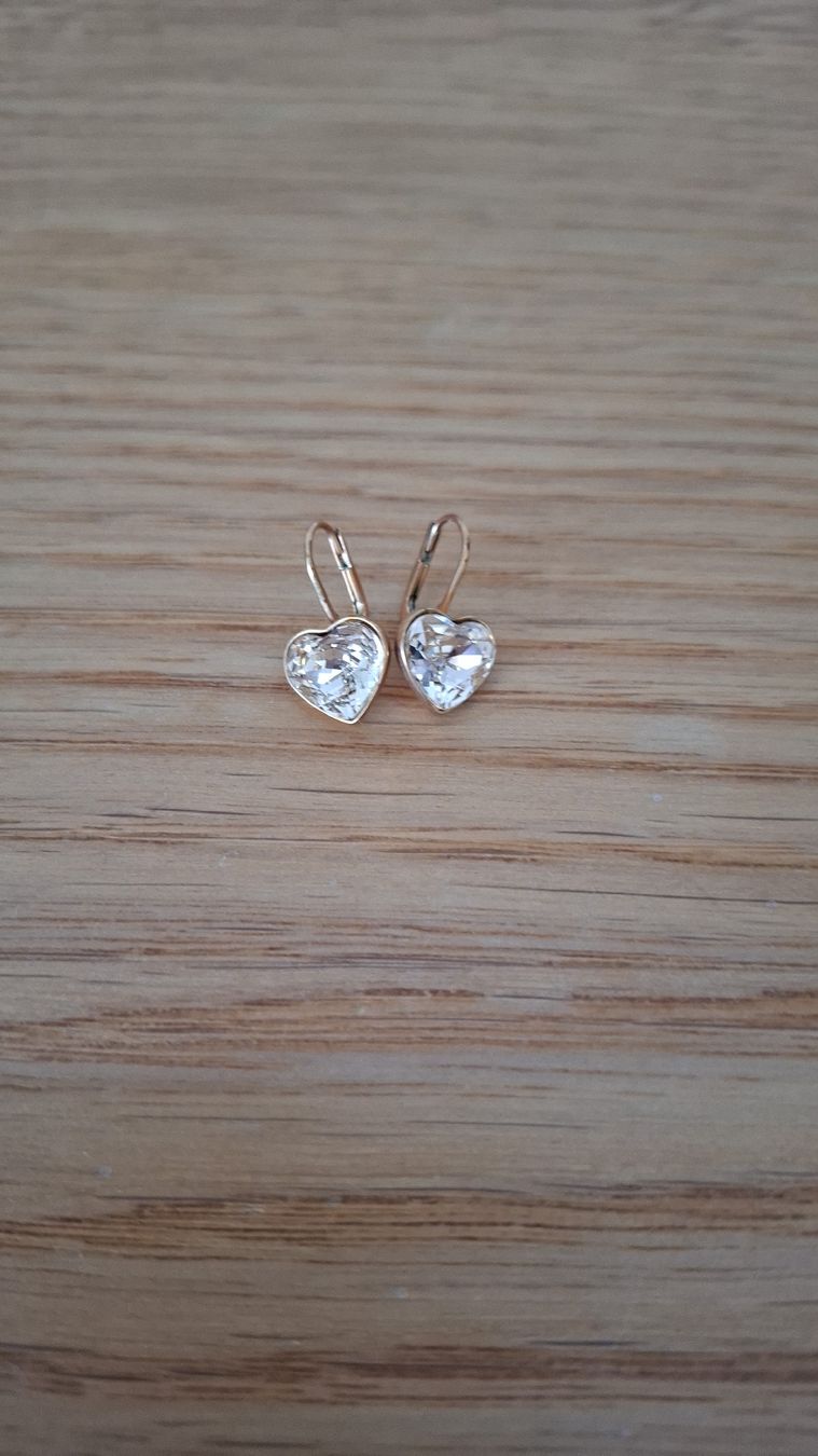 Swarovski Orecchini pendenti & Orecchini a lobo: Swarovski Ohrringe Herz – Usato da Hitzkirch venduto da Emanuela.Cucco