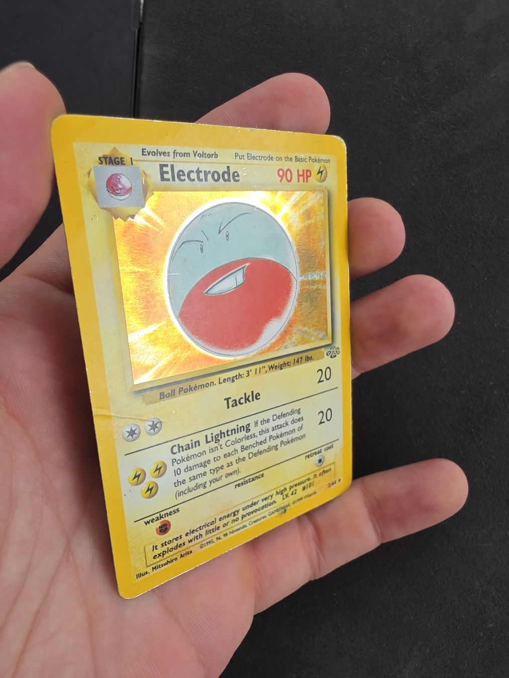 Pokémon Sammelbilder & Trading cards: Pokémon Karte Electrode Holo Jungle Set – Gebraucht aus oberbuchsiten von thug4 1