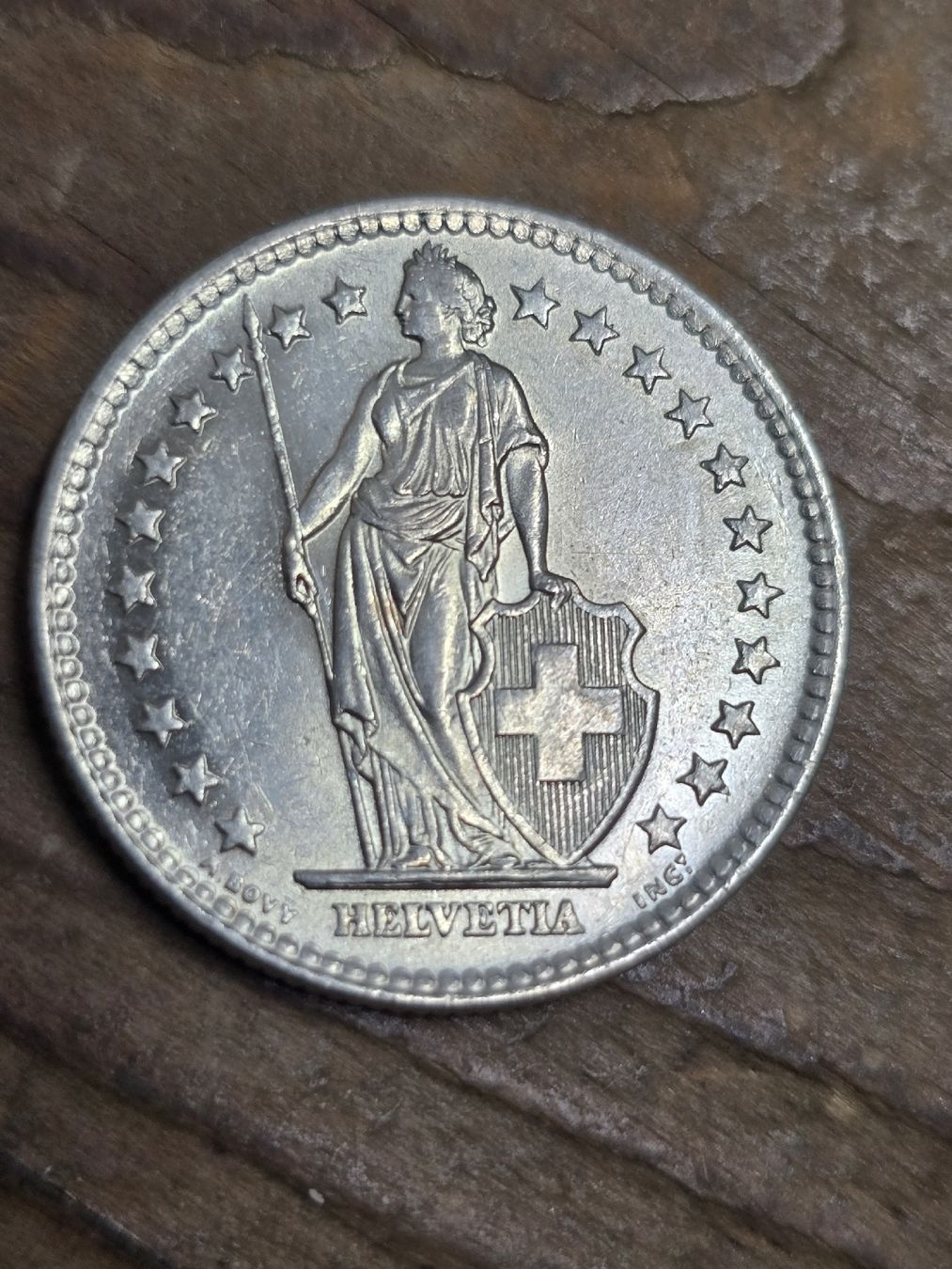 Tutti le monete: Schweizer Münze 2 Franken 1964 SILBER – Nuovo (secondo la descrizione) da Pfäffikon SZ venduto da 26.4.14.17.25 2
