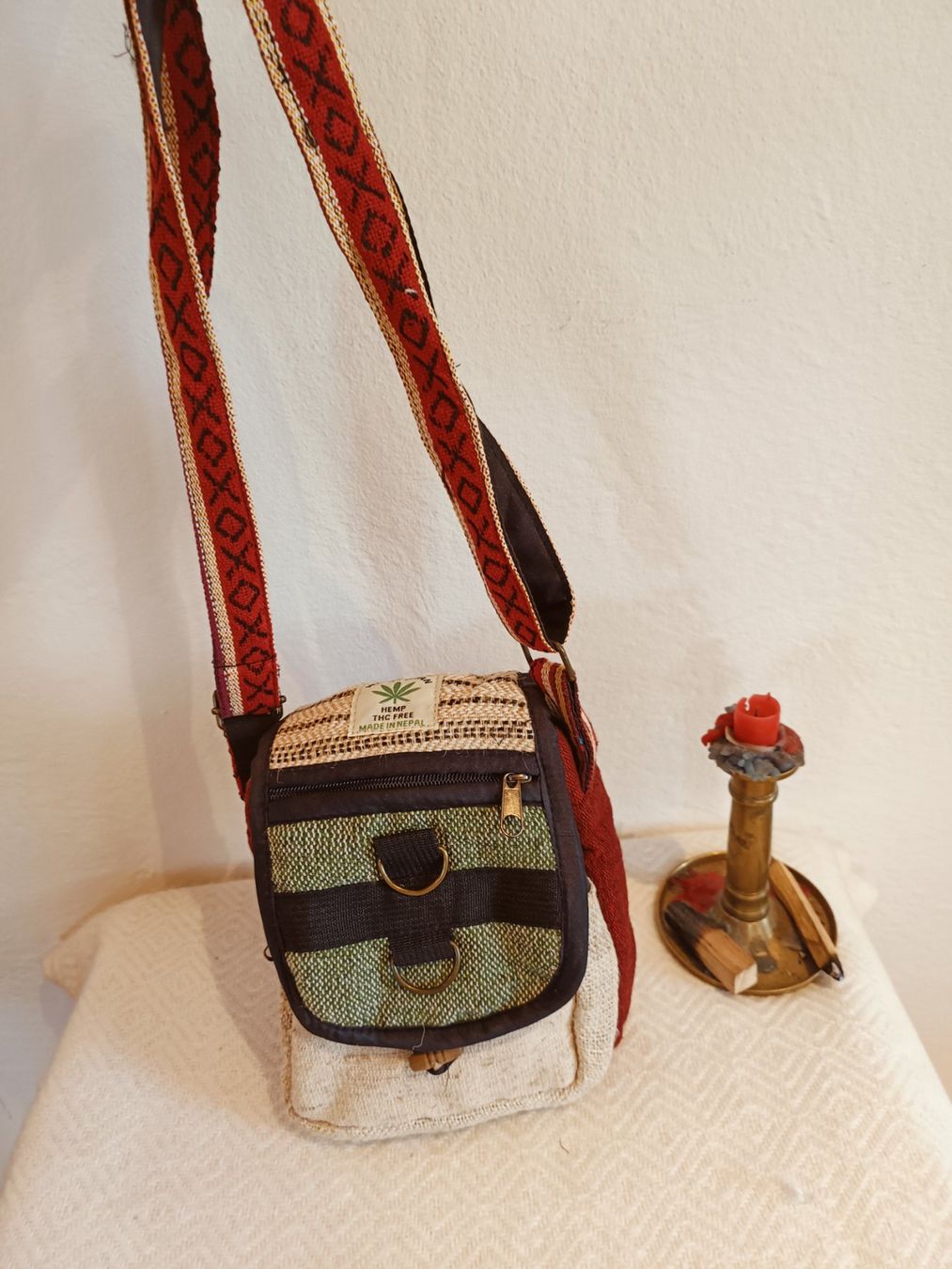 Sacs: Nepal Hanf Tasche Umhängetasche – Neuf (Voir description) à Gais par DjangoBaru 1