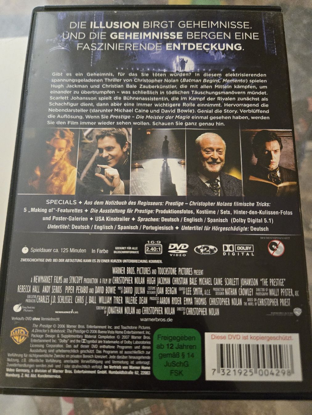 Tutti i DVDs: Prestige DVD – Usato da Bussigny venduto da Kfdlt 1