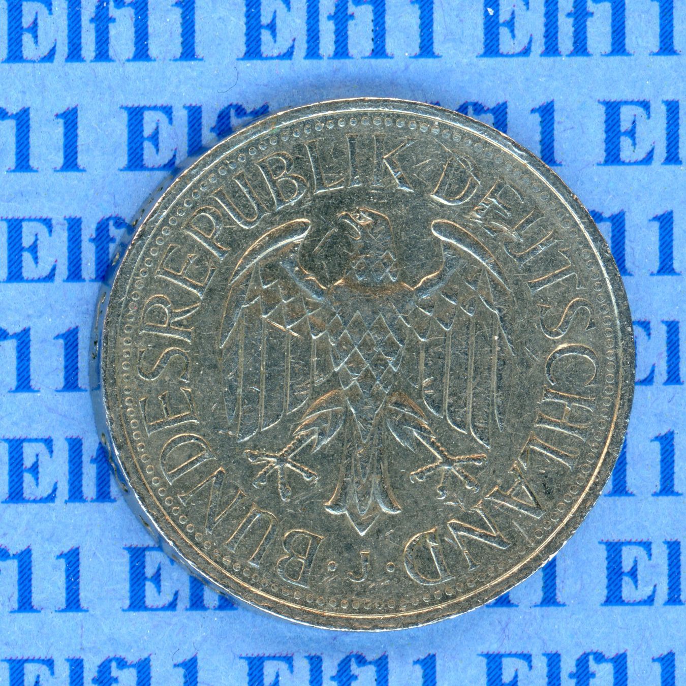 Alle Münzen: DEM___1.00 1980J vz 1 Deutsche Mark – Gebraucht aus Widnau von Elf11 1