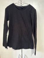 Damen Langarmshirt H&M Mama Schwarz Groesse S