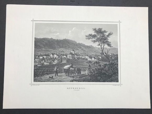 Incisioni: Stich von Appenzell – Usato da Basel venduto da romaz61