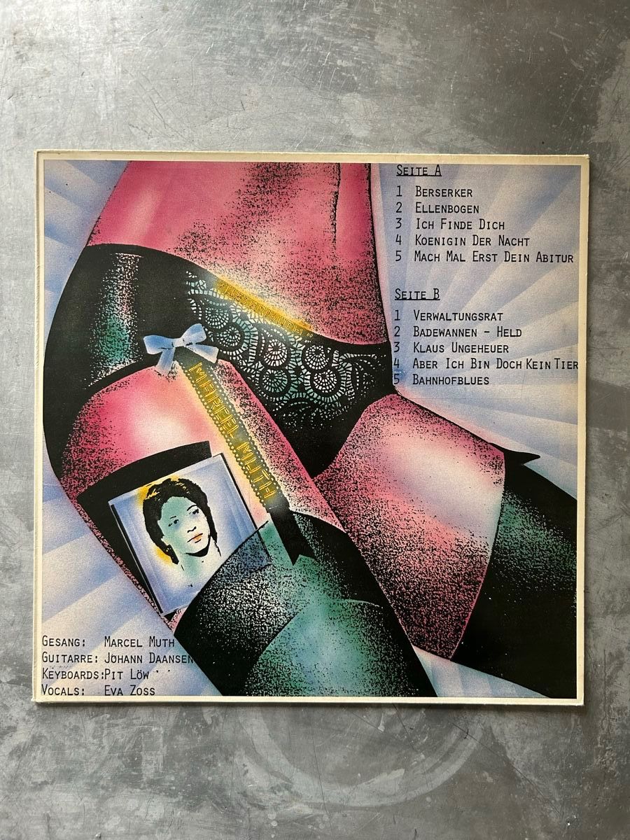 Dischi in vinile: Übermuth - Marcel Muth - LP - Synth Pop, Disco [1982] – Usato da Winterthur venduto da lenolson